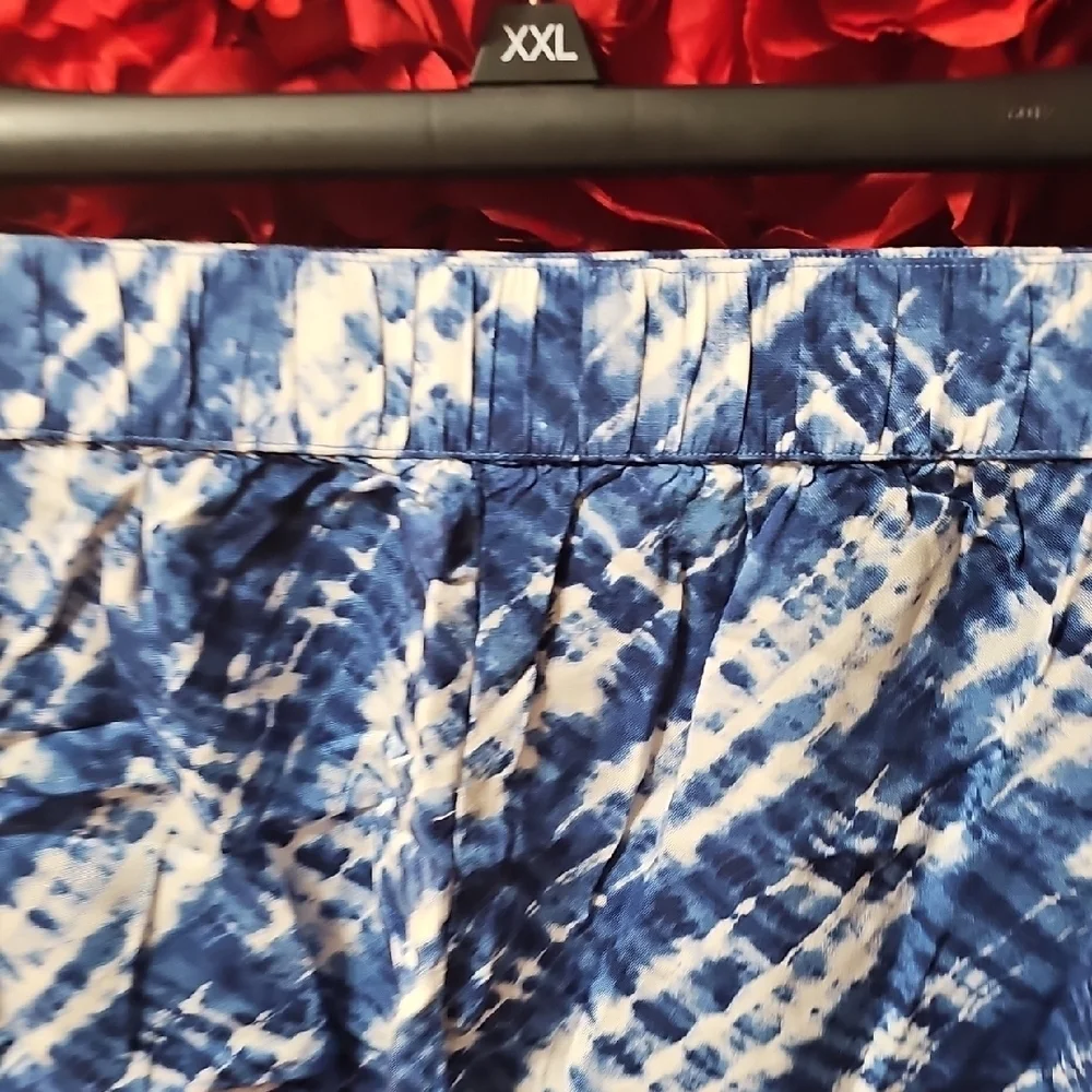 Jumping Beans NWT Matching Blue and White Tie-Dye Short Set Size 8